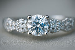 Zircon Ring-187 (Silver)