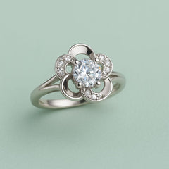 Zircon Ring-184 (Silver)