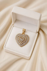 Zircon Locket without Chain-02 (Heart)