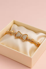 Zircon Bracelet-67 (Golden)