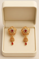 Fancy Jhumka-73 (Maroon)