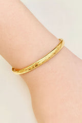 Gold Adjustable Kara Bracelet-25 (Golden)
