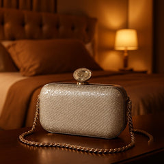 Fancy Clutch-10053 (Golden)