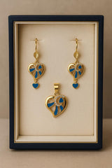 Zircon Locket without Chain-10 (Ferozi)