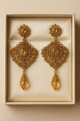 Gold Plated Earring-04 (Golden)