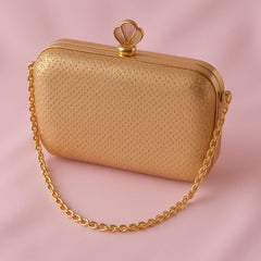 Fancy Clutch-10077 (Golden)