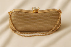 Fancy Clutch-10074 (Golden)