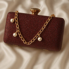 Fancy Clutch-10071 (Maroon)