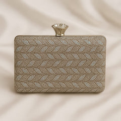 Fancy Clutch-10066 (Silver)