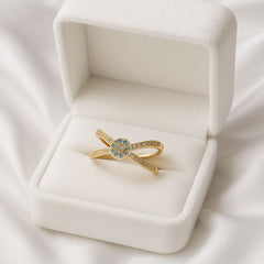 Gold Ring-227 (Ferozi)