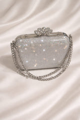 Fancy Clutch-10085 (Silver)