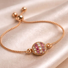 Adjustable Ball Bracelet-243 (Multi)