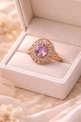 Zircon Ring-212 (Pink)
