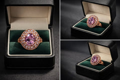Zircon Ring-212 (Pink)