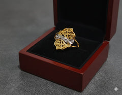 Gold Plated Ring-228 (Rhodium)