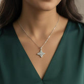 Zircon Pendant-389 (Silver)