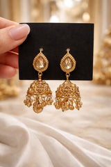 Festive Jhumka-22 (Golden)