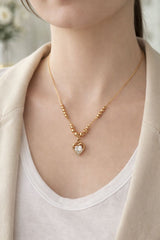 Zircon Pendant-400 (White)