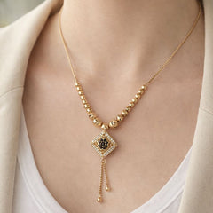 Zircon Pendant-399 (Black)