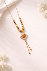 Zircon Pendant-396 (Red)
