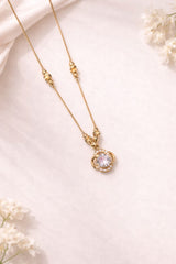 Zircon Pendant-407 (White)