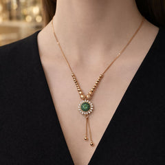 Zircon Pendant-394 (Green)