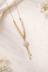 Zircon Pendant-406 (White)