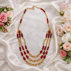 Classic Festive Mala-01 (Maroon)