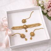 Rosemeen Choker Set (Golden)