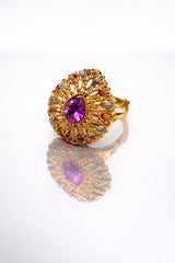 Zircon Ring-231 (Purple)