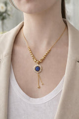 Zircon Pendant-394 (Blue)