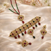 Rajwadi Choker Set (Multi)