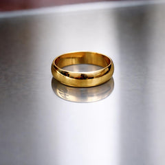 Gold Plated Ring-246 (Golden)