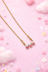 Pink Kitty Kat Pendant