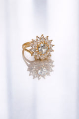Zircon Ring-239 (Golden)