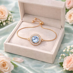 Adjustable Bracelet-255 (White)