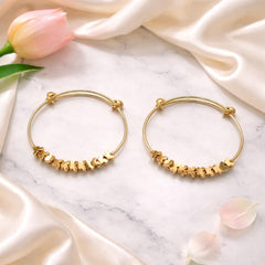 Adjustable Adult Bangle-116 (Golden)