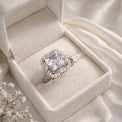 Zircon Ring-273 (Silver)