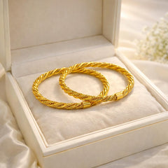 Gold Bangles-139 (Golden)