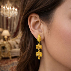 Madrasi Hoop Bali-206 (Golden)