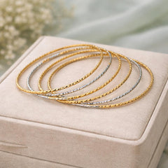 Rhodium Bangles-36