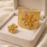 Madrasi Kara & Ring-24 (Golden)