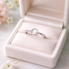 Zircon Ring-297 (Silver)