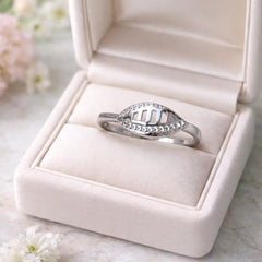 Zircon Ring-305 (Silver)