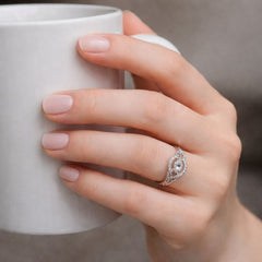 Zircon Ring-306 (Silver)