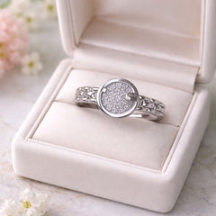 Zircon Ring-307 (Silver)