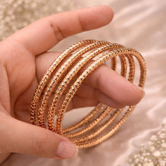 Gold Bangles-143 (Golden)