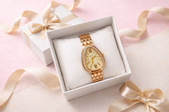 Rawayat Ladies Watch-36 (Golden)