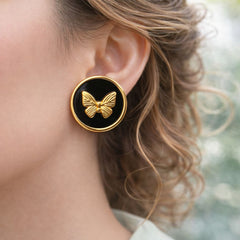 Meena Fancy Studs-209 (Black)