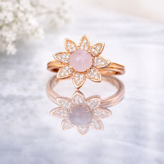 Zircon Ring-344 (Pink)